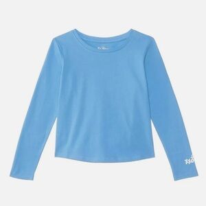 Lilly Pulitzer Kids Long Sleeve Tee in Sky Blue